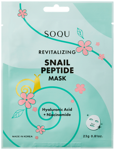 SOQU 蜗牛肽面膜 1 kpl