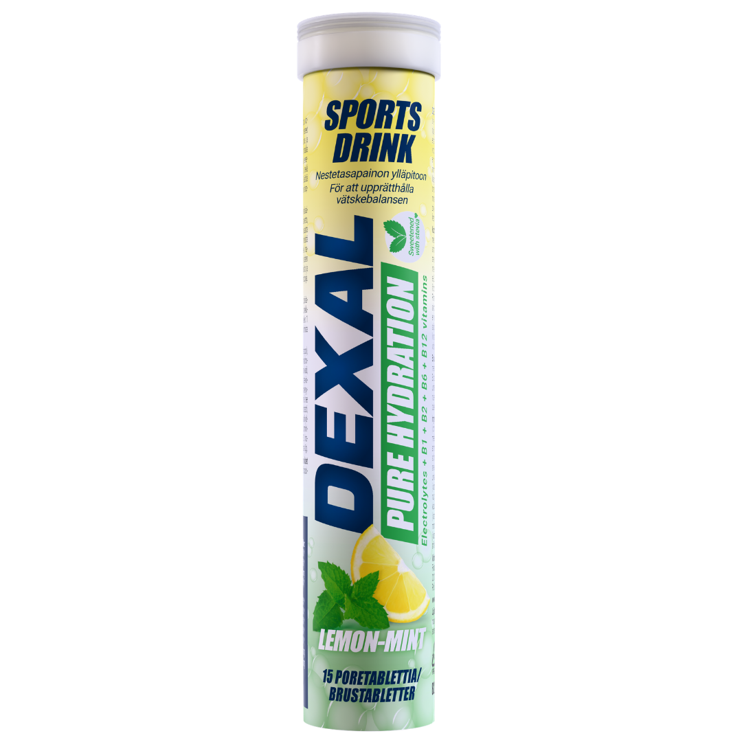 Dexal Pure补水柠檬薄荷味 - 运动饮料 15 poretablettia