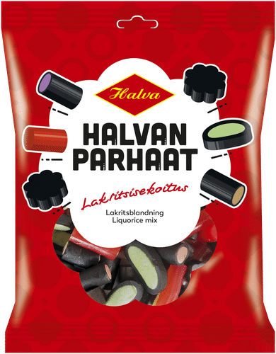 Halva 哈尔万最佳甘草糖混合 350 g|Halva Halvan Parhaat Lakritsisekoitus 350 g