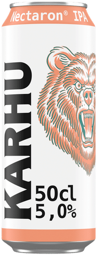 Karhu Nectaron IPA olut 5,0 % tölkki 0,5 L