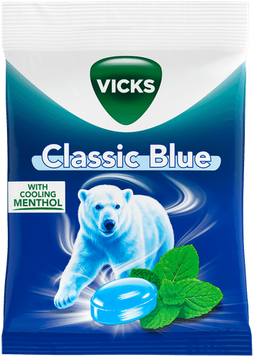 Vicks 经典蓝润喉糖 72g