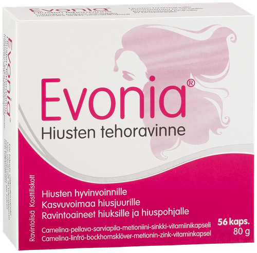 Evonia 头发营养胶囊 亚麻籽油维生素 56粒