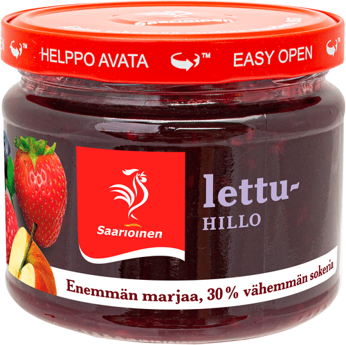 Saarioinen 薄饼果酱低糖混合果酱 320g