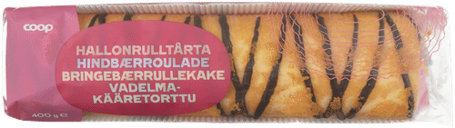 Coop vadelmakääretorttu 400 g|Coop 覆盆子卷蛋糕 400 g