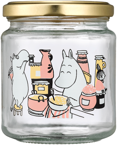 Moomin by Muurla Muurla 姆明玻璃罐0.3升果酱|Muurla Muumi lasipurkki 0,3L Hillot
