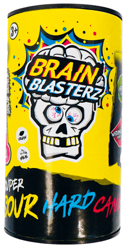 Brain Blasterz 超级酸味糖果罐 48g