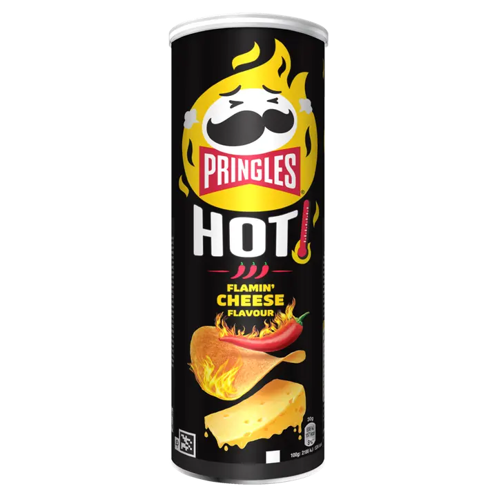 PRINGLES Hot Flamin' Cheese 160g-Pringles 热辣奶酪 160g