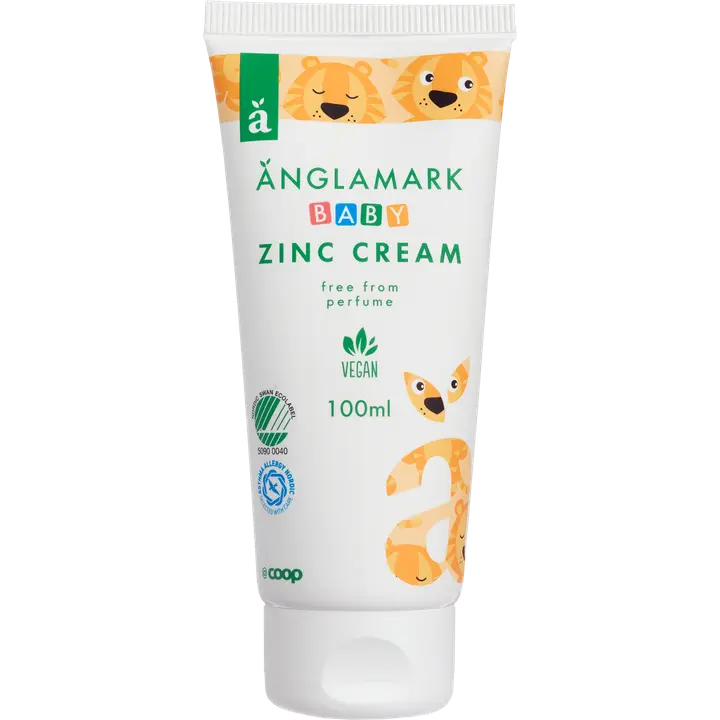 Änglamark Baby sinkkivoide 100 ml|Änglamark 婴儿锌霜 100 ml