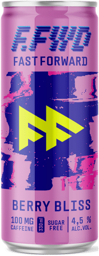 F.FWD Fast Forward Berry Bliss Sugar Free S 4,5% 33cl can