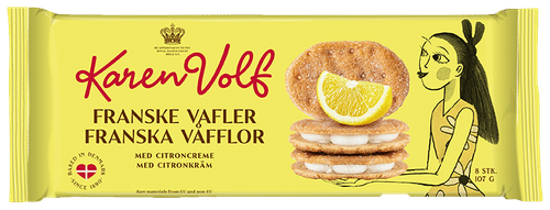 Karen Volf 法式华夫饼(柠檬味) 107g|Karen Volf ranskalaiset vohvelit sitruuna 107g