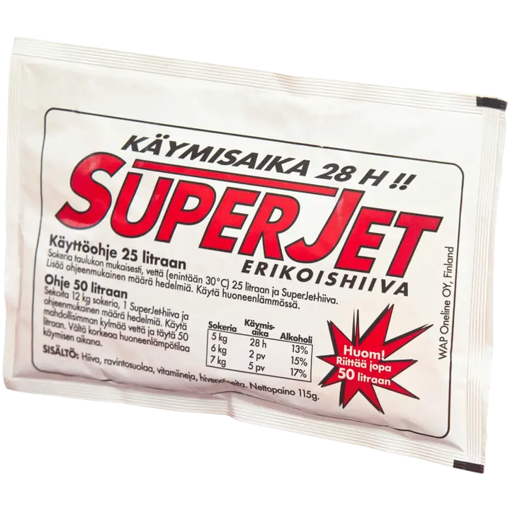 SuperJet pikahiiva 115g|SuperJet 速溶酵母 115g