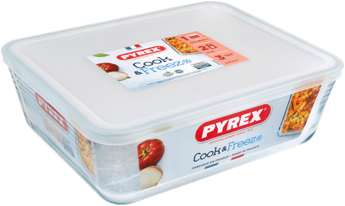 Pyrex 带盖玻璃烤盘(Cook & Freeze) 27x22cm