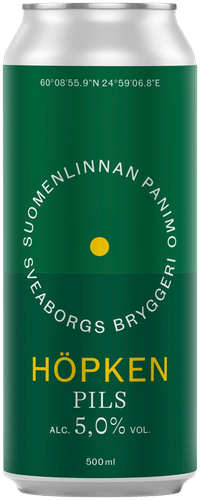 Suomenlinnan Panimo 50厘升Höpken Pils 5%罐装饮品