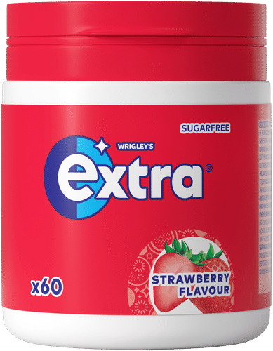 Extra 草莓60片口香糖