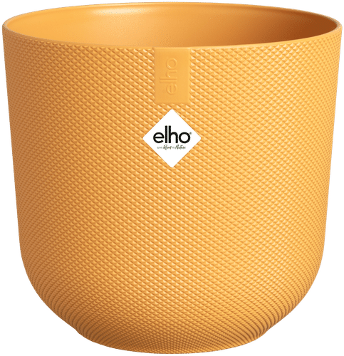 elho Jazz 花盆 圆形 14cm 黄色