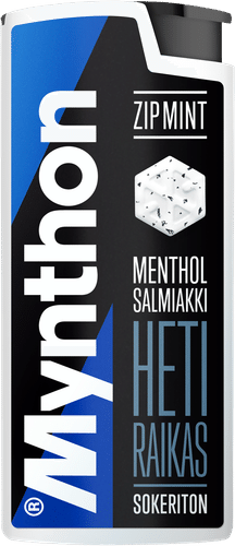 Mynthon Zip Mint甘草含片 30g|Mynthon Zip Mint Salmiakki pastilli 30g