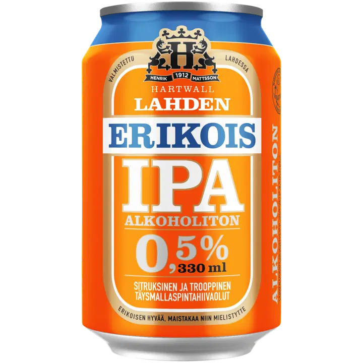 Lahden Erikois IPA olut 0,5% 0,33 l|Lahden Erikois IPA饮料 0.5% 0,33 l