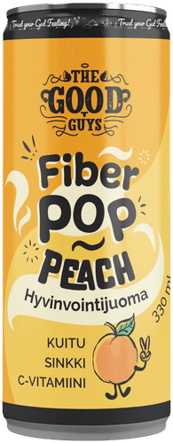 The Good Guys Peach Fiber Pop 330 ml