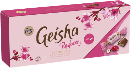 Fazer Geisha Vadelma suklaakonvehti 250g