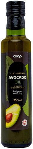 Coop 冷压牛油果油 250 ml|Coop kylmäpuristettu avokadoöljy 250 ml