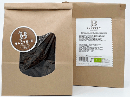 Backers群岛薯片,有机 200g