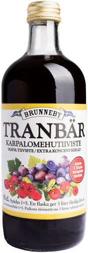Brunneby Karpalomehu 0,5L|Brunneby 蔓越莓汁 0,5L
