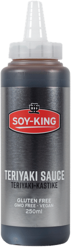Soy-King 照烧酱无麸质 250 ml|Soy-King Teriyaki-kastike gluteeniton 250 ml