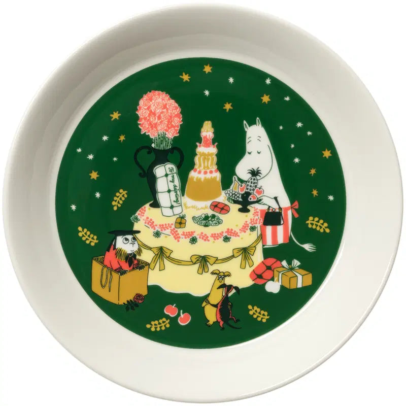 Moomin Arabia Muumi 爱的礼物 盘子 19cm