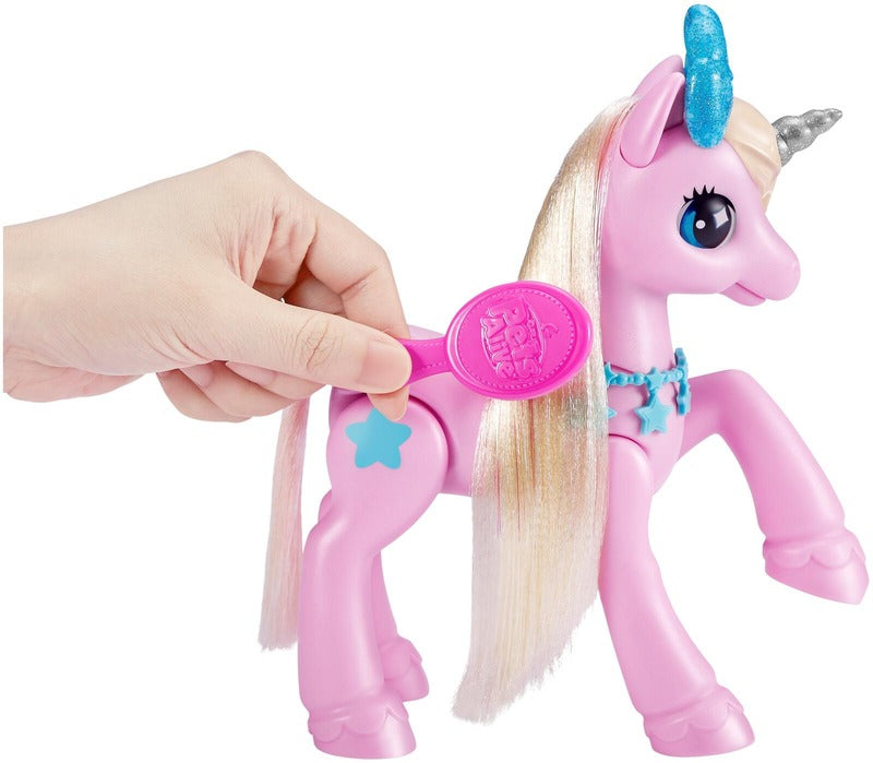 Zuru Pets Alive 魔法独角兽与马厩玩具套装|Pets Alive leikkisetti My Magical Unicorn & Stable