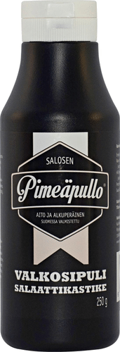 Salosen Pimeäpullo 250g Valkosipulisalaattikastike