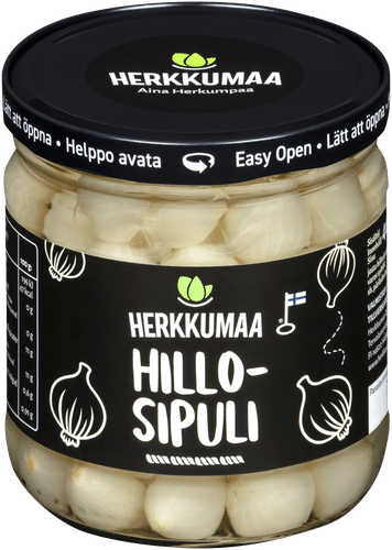 Herkkumaa 腌渍洋葱 460/290g
