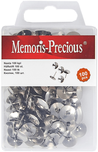 Memoris Precious 镍图钉 100 kpl