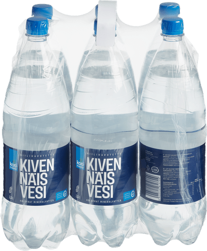 Kotimaista 6x 国产淡碳酸矿泉水 约 1.5 升|6xKotimaista kevyesti hiilihapotettu kivennäisvesi 1,5 l kmp