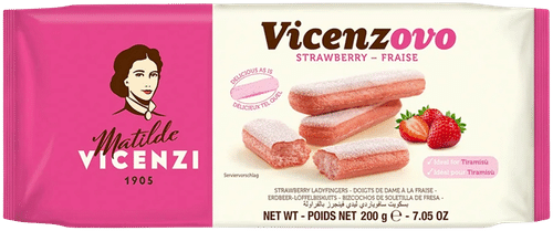 Vicenzi Matilde Vicenzi 草莓手指饼干 200g|Matilde Vicenzi savoiardi keksi mansikka 200g
