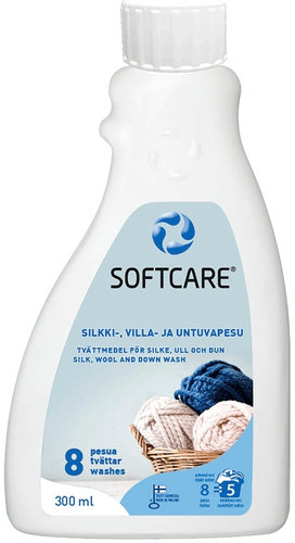 Softcare 丝绸、羊毛及羽绒洗涤剂 300 ml