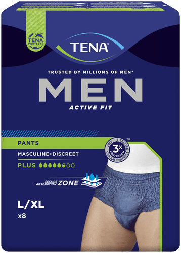 TENA Men 主动贴合裤型 大号 8 kpl