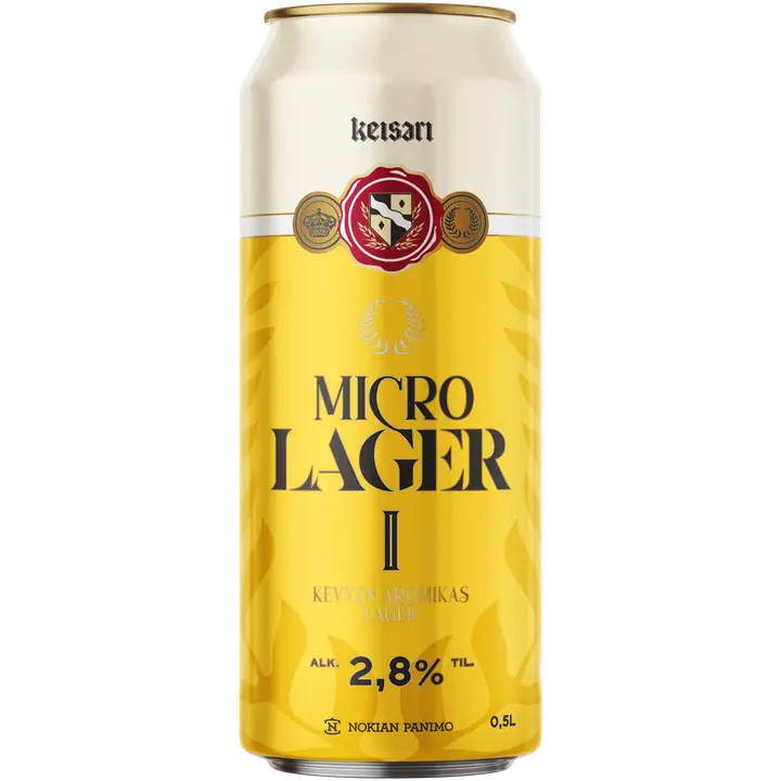 Keisari Micro Lager 2,8 til-% 0,5l|Keisari 微量饮料 2.8 vol% 0,5l