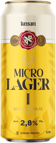 Keisari 微型麦芽饮品 2.8% vol 0,5l