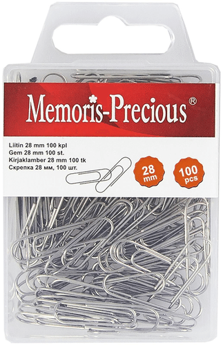 Memoris Precious 28毫米镍回形针 100 kpl