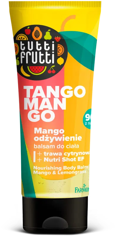 TUTTI FRUTTI 滋养身体乳 芒果柠檬草 200 ml|Tutti Frutti ravitseva vartalovoide Mango ja sitruunaruoho 200 ml