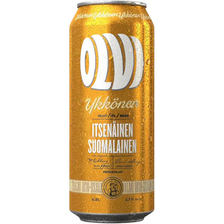 OLVI Ykkönen 2,7% olut 0,5 l tlk|Olvi 前 2.7% 饮料 0.5 升 tlk