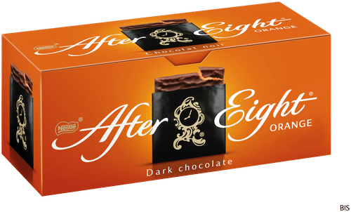 After Eight 200g Orange appelsiinitäytteinen tumma suklaa