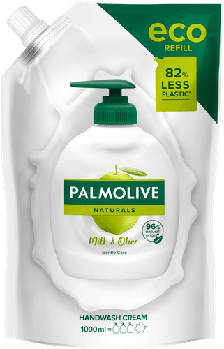 Palmolive Naturals 橄榄与牛奶液体皂补充装 1000ml