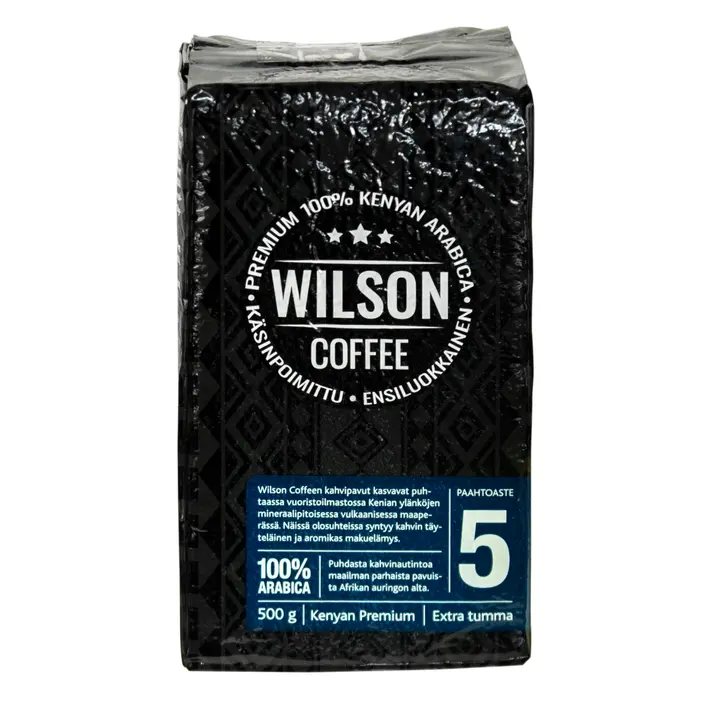 Wilson Coffee 500g SJ 100% Kenian arabica Extra tumma|Wilson Coffee 500 克 SJ 100% 肯尼亚阿拉比卡特黑咖啡