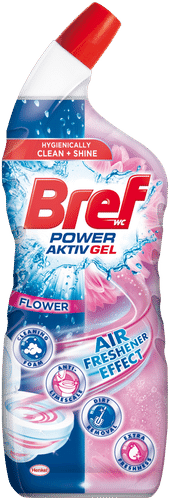Bref 700毫升Power Aktiv凝胶花朵马桶清洁剂