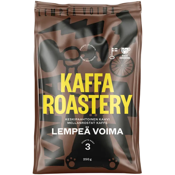 Kaffa Roastery Lempeä Voima kahvipapu 250g|Kaffa Roastery 温和能量咖啡豆 250g
