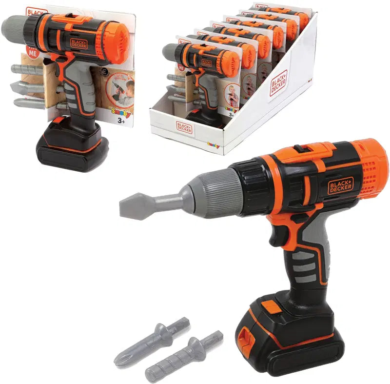 Smoby 百得充电钻|Smoby Black+Decker Akkuporakone