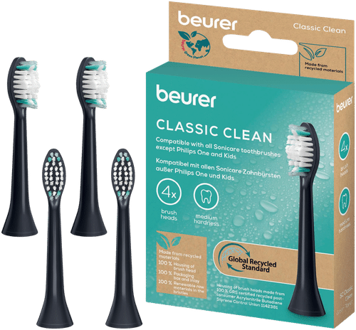 Beurer SC 4 kpl Classic Clean vaihtoharjoja sonic-sähköhammasharjaan