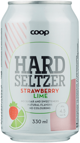 Coop 草莓-青柠 4.5% 330毫升 硬苏打酒