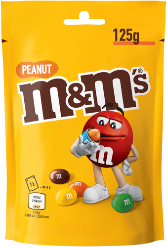 M&M 花生巧克力 125g
